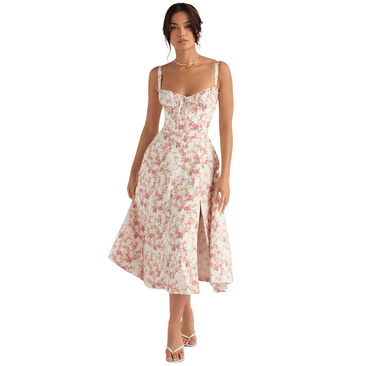 Tirzah - Flowy Boho Slip Skirt Dress