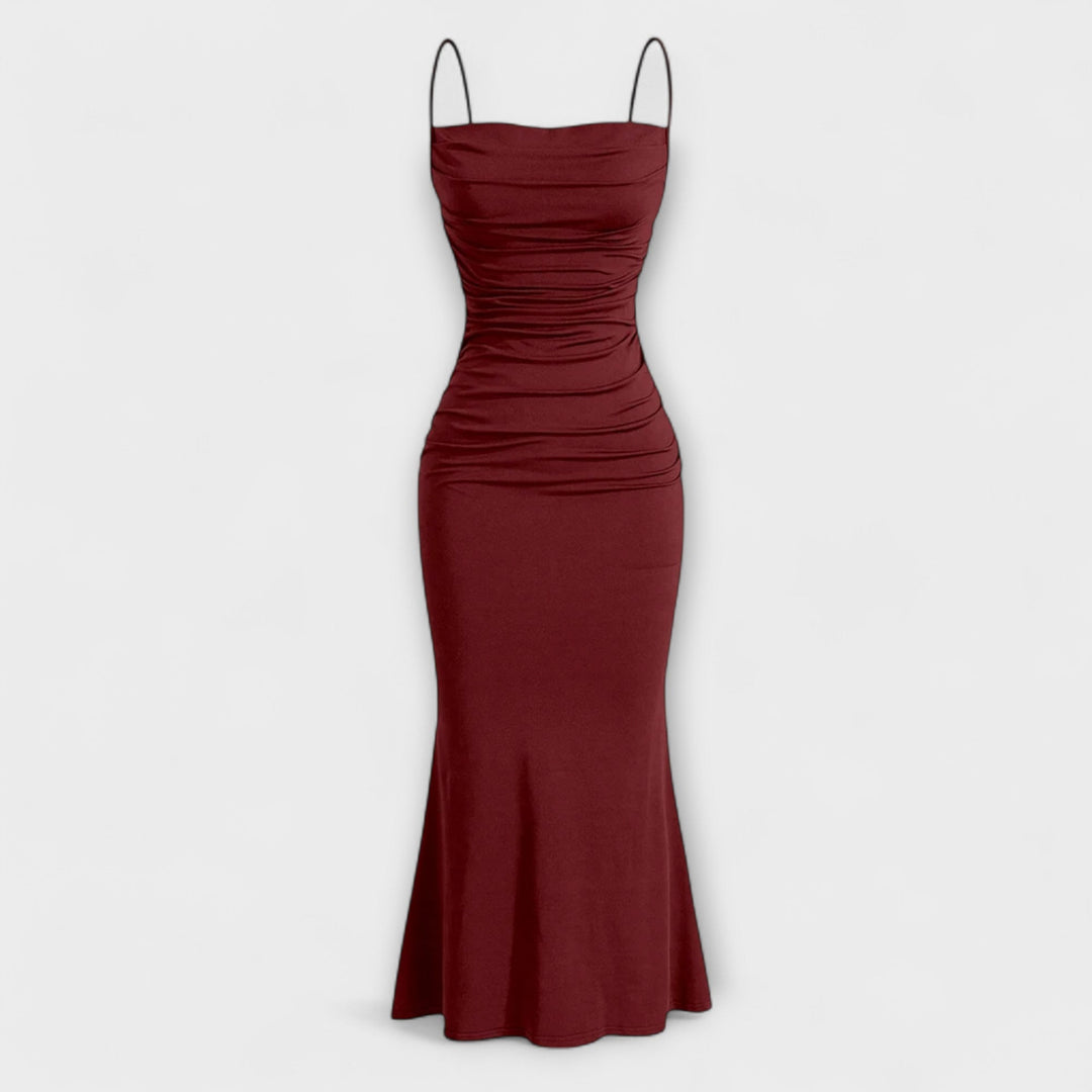 Mia Muse - Elegant Maxi Party Dress
